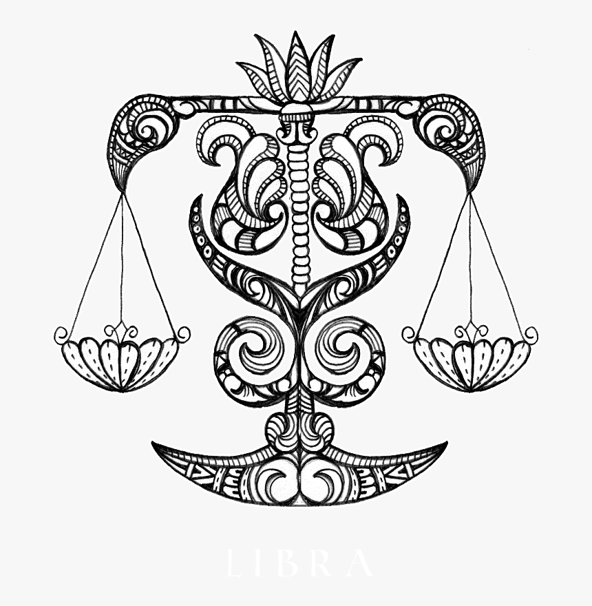 Libra Zodiac Sign Vector, HD Png Download