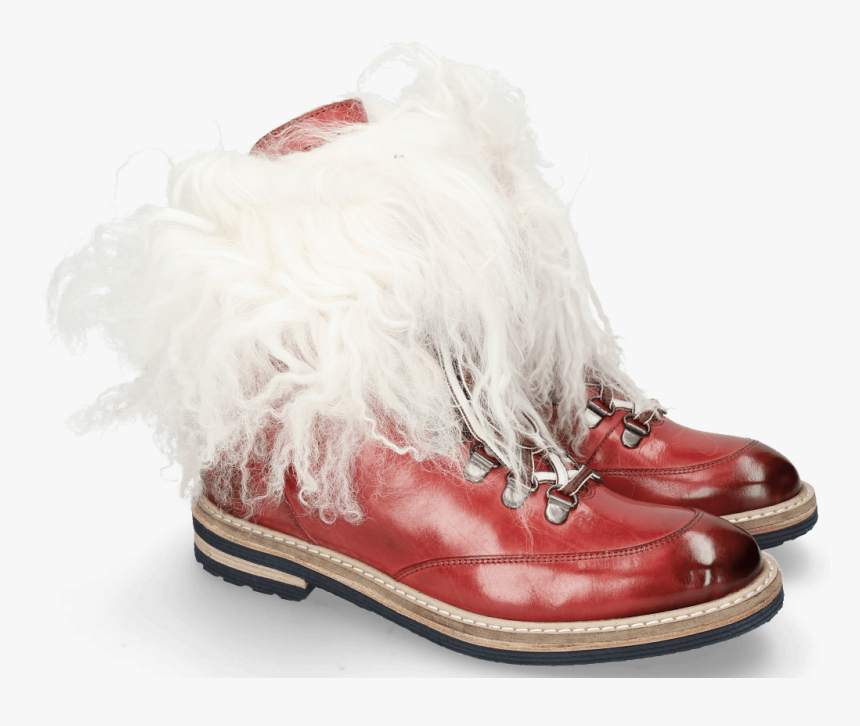 Ankle Boots Amelie 73 Ruby Fur Mongolian White - Melvin & Hamilton, HD Png Download