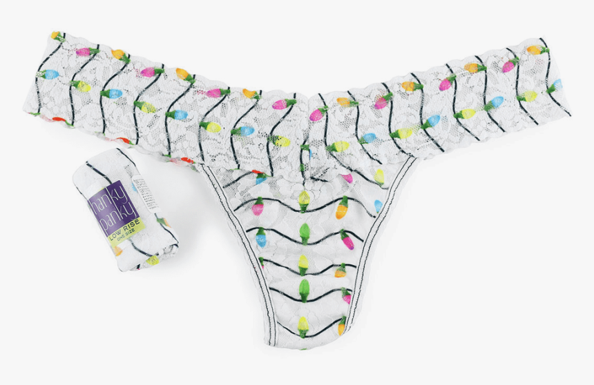 Hanky Panky Low Rise Thong - Underpants, HD Png Download