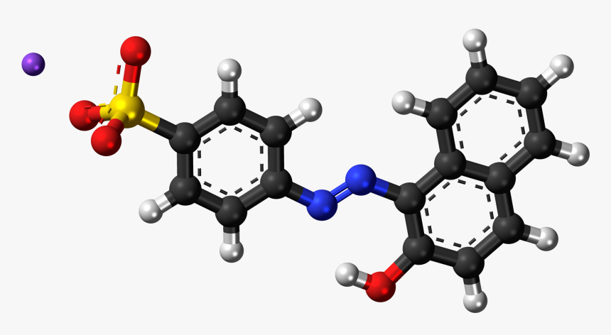 Ac#orange 7 Sodium 3d Balls - Acid Orange 7 3d, HD Png Download