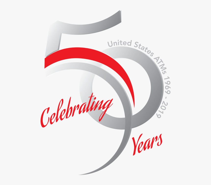 Us Atms 50th Anniversary - 50th National Day Logo, HD Png Download
