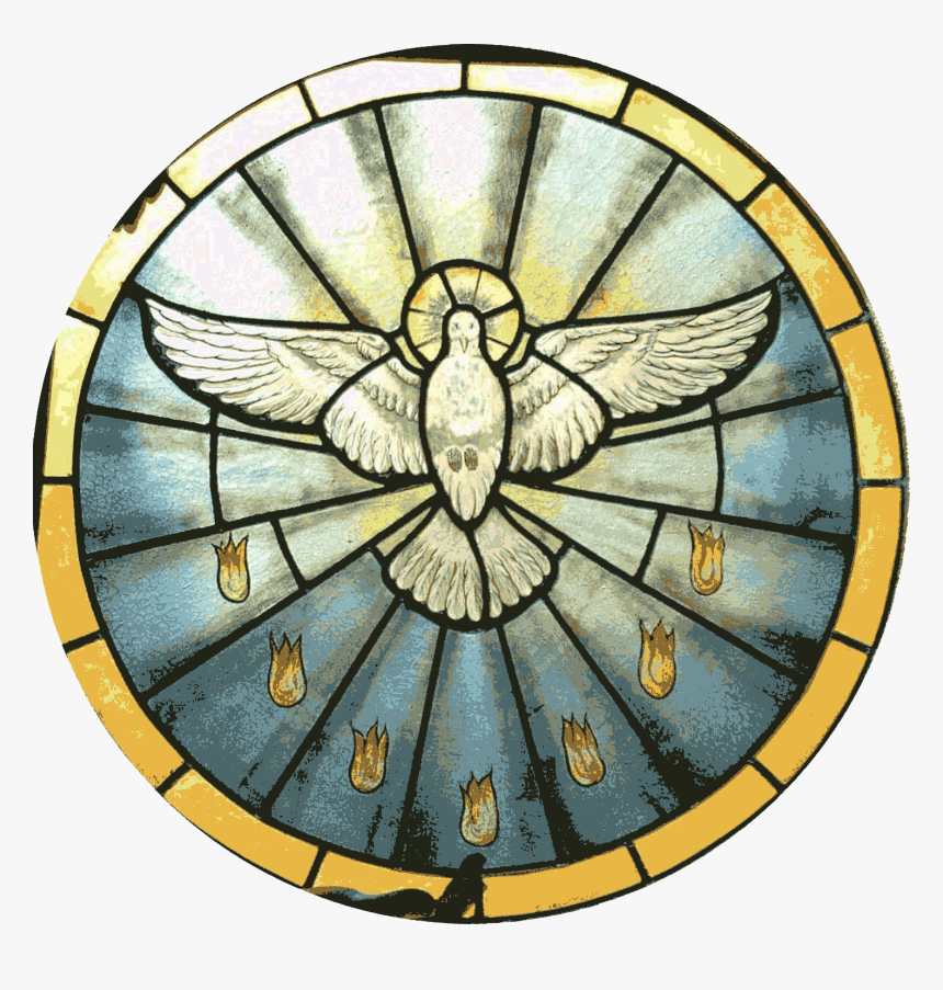 Vitrales Del Espiritu Santo Clipart , Png Download - Stained Glass, Transparent Png