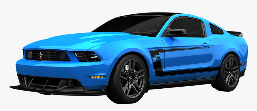 2012 Boss 302 Grabber Blue, HD Png Download