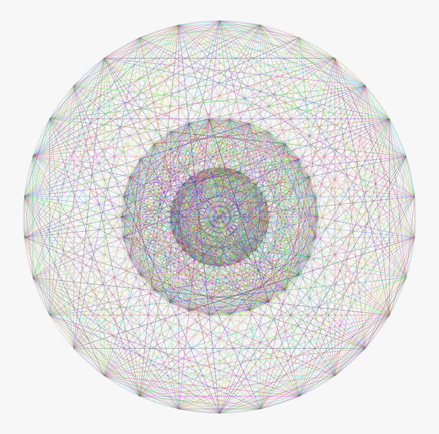 Connections Experiment Prismatic No Bg - Circle, HD Png Download