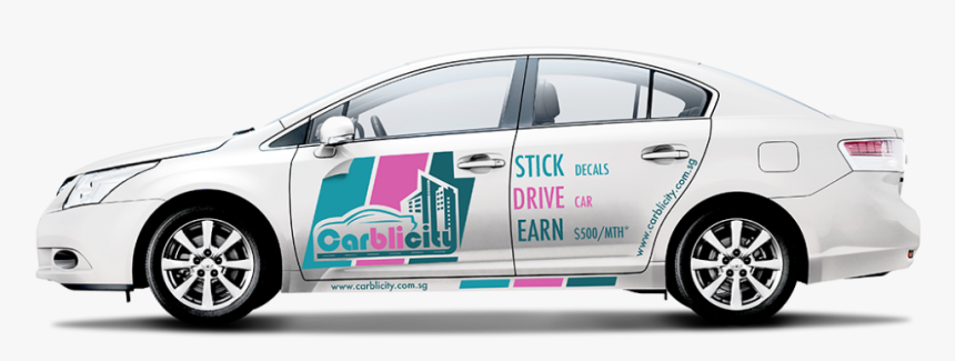 Advertising On The Car, HD Png Download