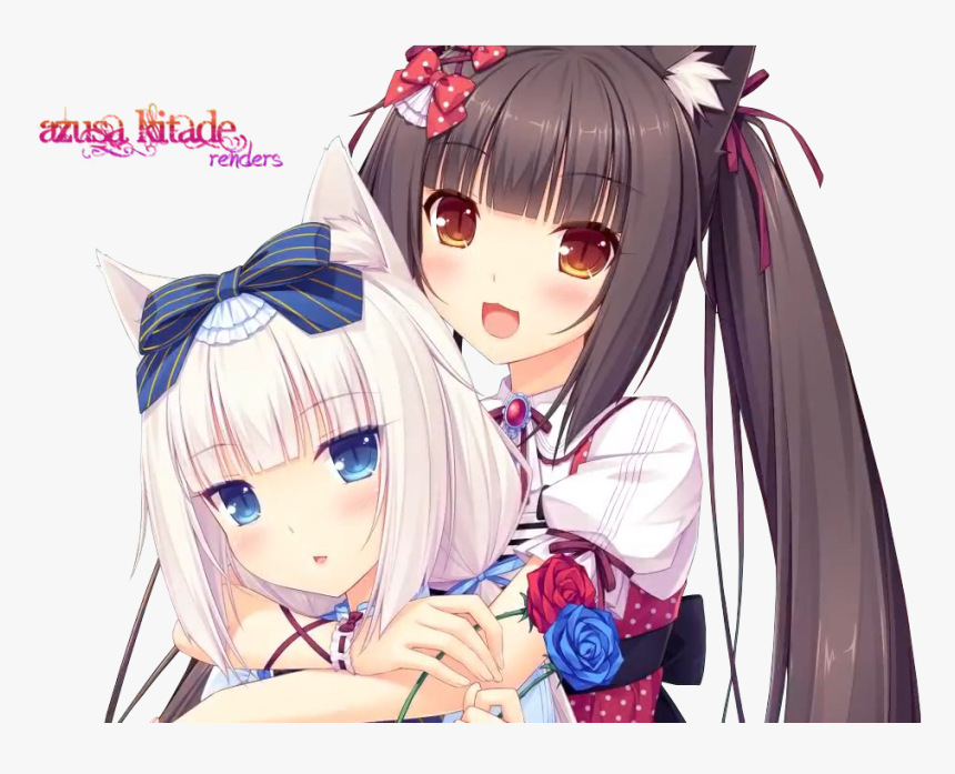Vanilla And Chocola Nekopara Ears, HD Png Download