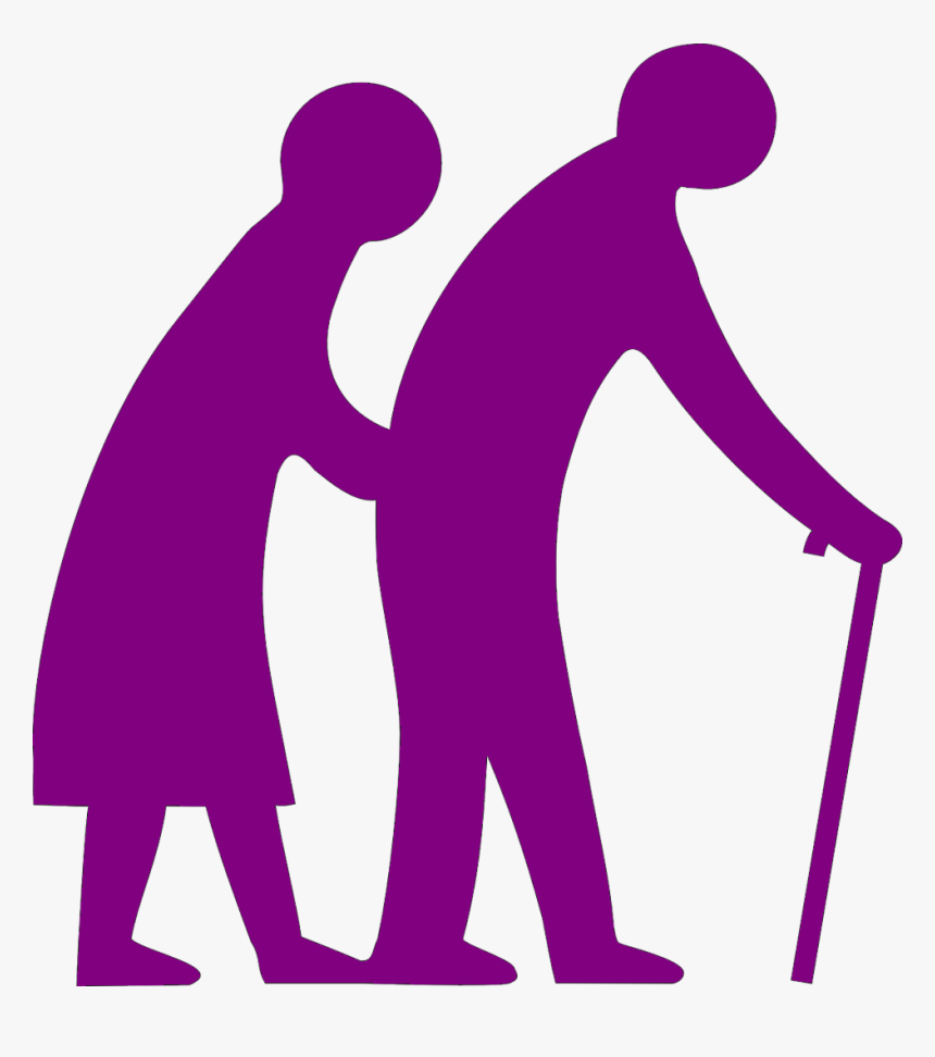 Poor Clipart Poor Health - Old People Clip Art, HD Png Download