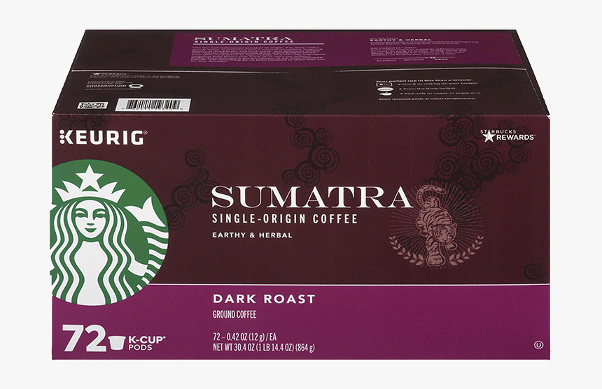 Starbucks Coffee Dark Roast K Cup, HD Png Download