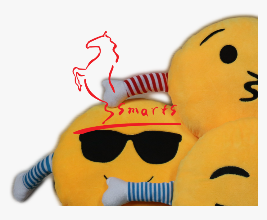 Cute Cheap Fashion 3d Evil Emoji Emoticon Doll & Stuffed - Stuffed Toy, HD Png Download
