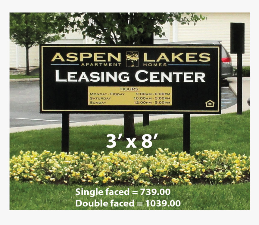 3 X 8 - Signage, HD Png Download