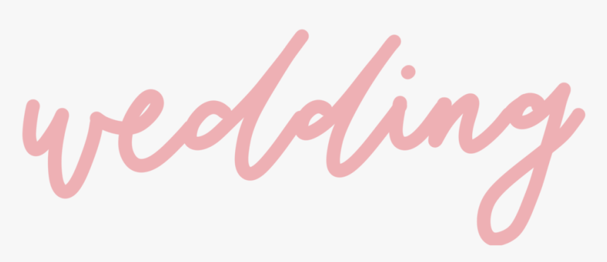 Wedding - Calligraphy, HD Png Download