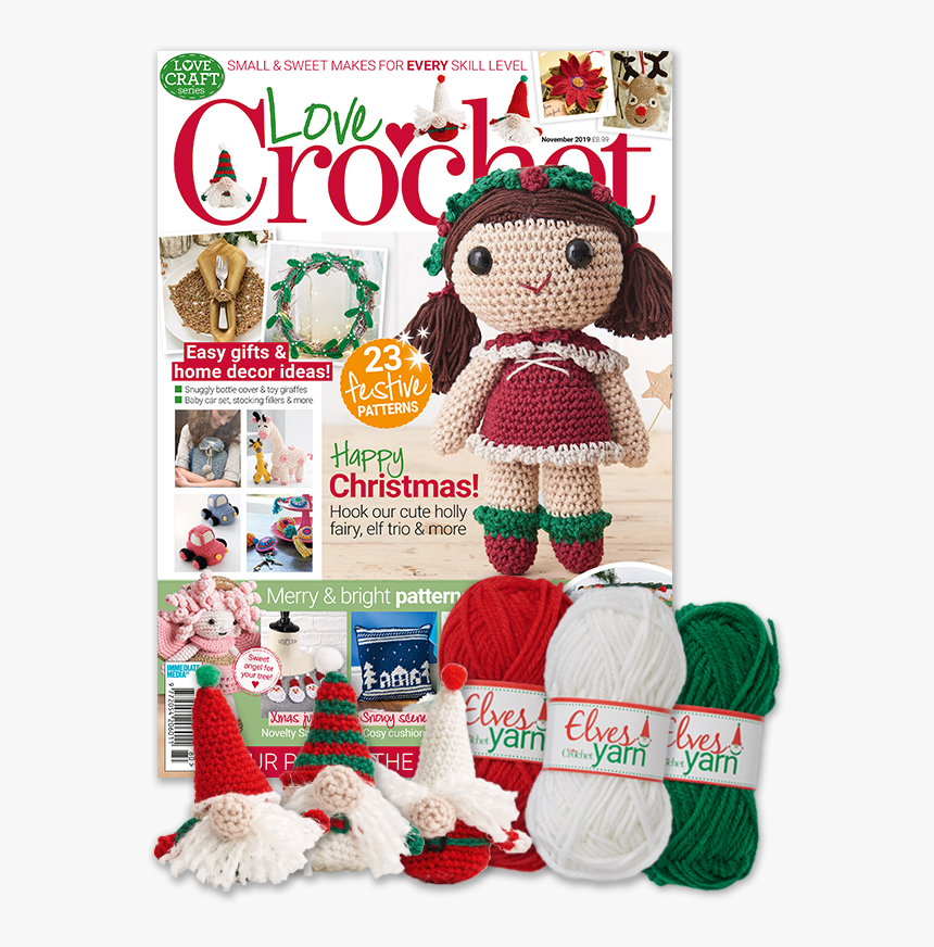 Love Crochet Magazine November 2019, HD Png Download