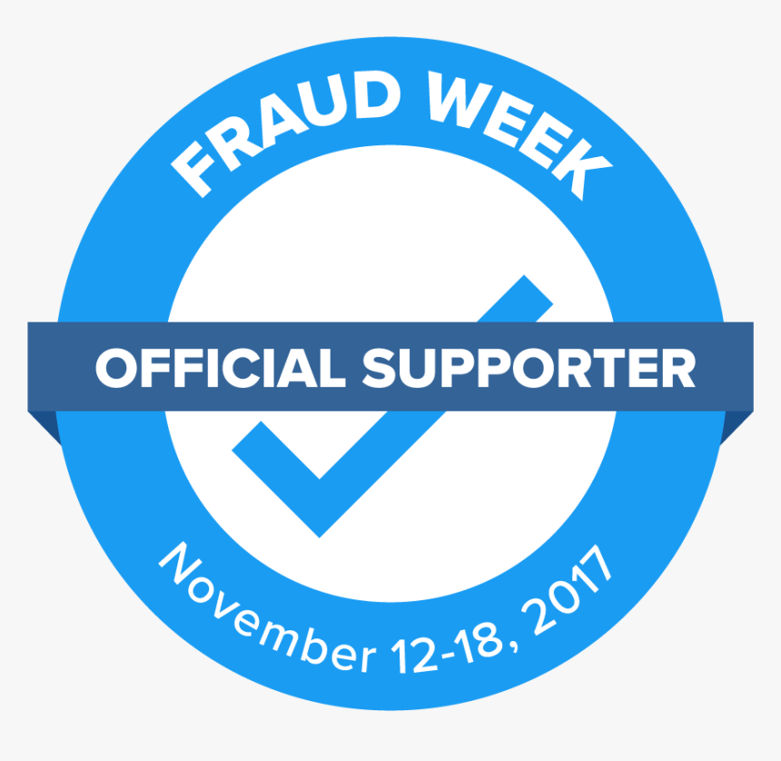 2017 Official Fraud Week Supporter Png - International Fraud Awareness Week 2017, Transparent Png