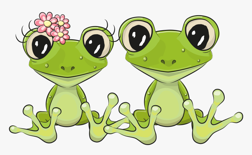 Frog Lithobates Clamitans - Happy Birthday With Frogs, HD Png Download