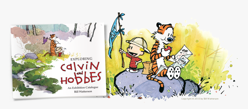Calvin And Hobbes New Book - Exploring Calvin And Hobbes, HD Png Download