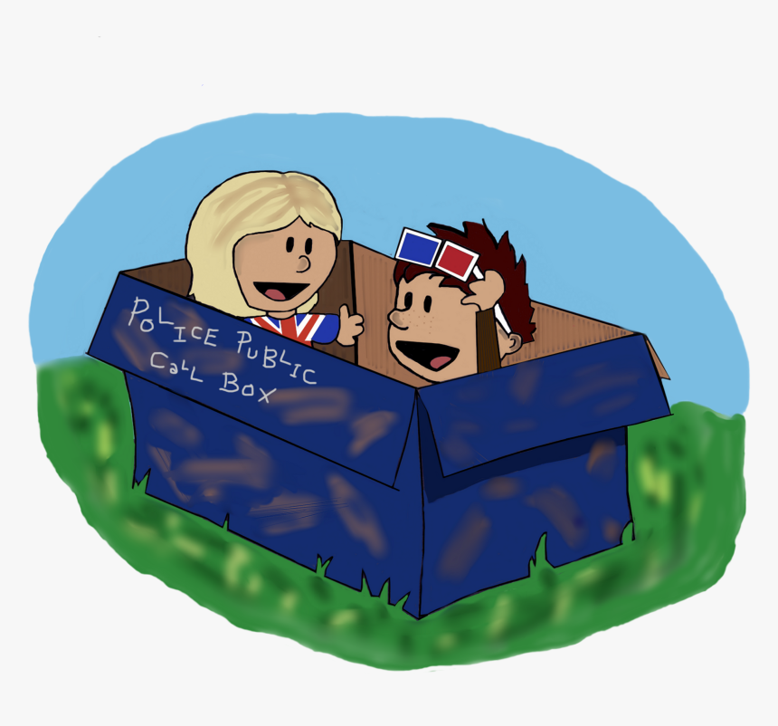 Geek Crafts, Calvin And Hobbes, Doctor Who, Random - Cartoon, HD Png Download