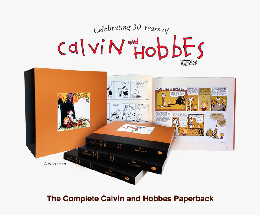 The Complete Calvin And Hobbes - Complete Calvin And Hobbes Bill Watterson, HD Png Download