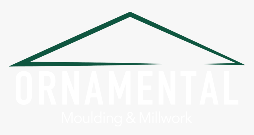 Ornamental Logo Pms-343 White - Triangle, HD Png Download