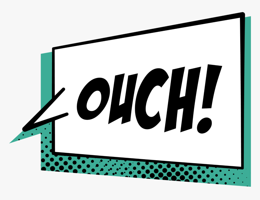 Ouch Comic Transparetn , Png Download - Animated I Missed You, Transparent Png