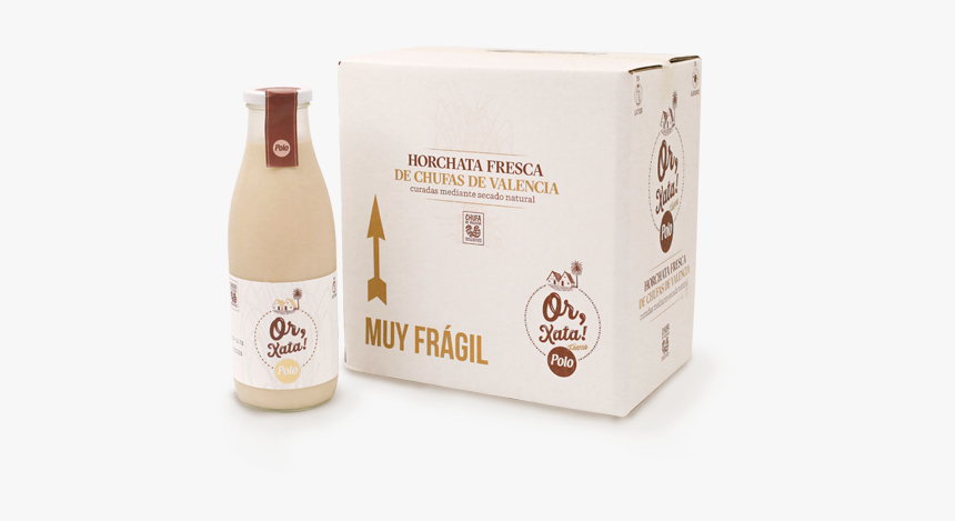 Or, Xata Pasteurizada Polo 18% Chufa - Glass Bottle, HD Png Download