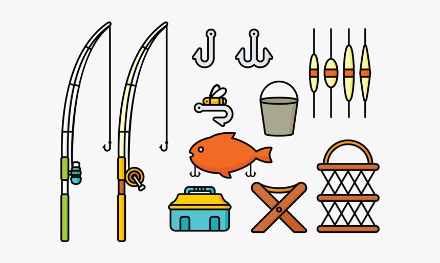 Fishing Gear Clipart, HD Png Download