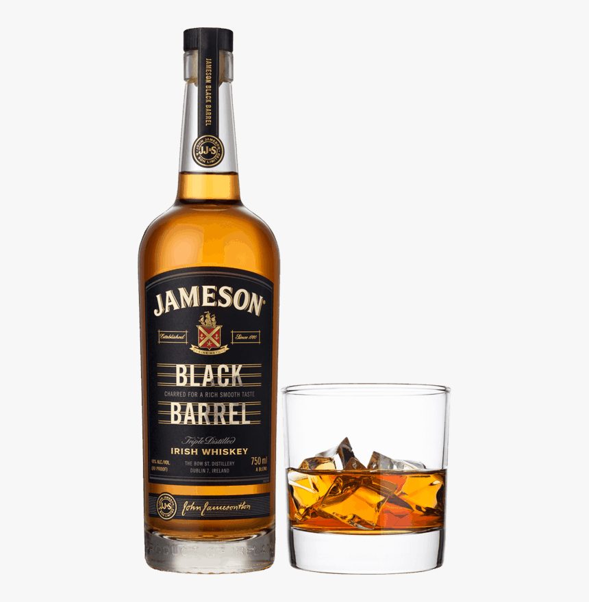 Jameson Black Barrel 750ml, HD Png Download