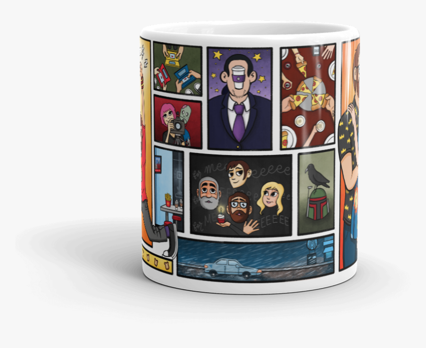 Xmas Dom Option 2 Recovered Mockup Front View 11oz - Coffee Cup, HD Png Download