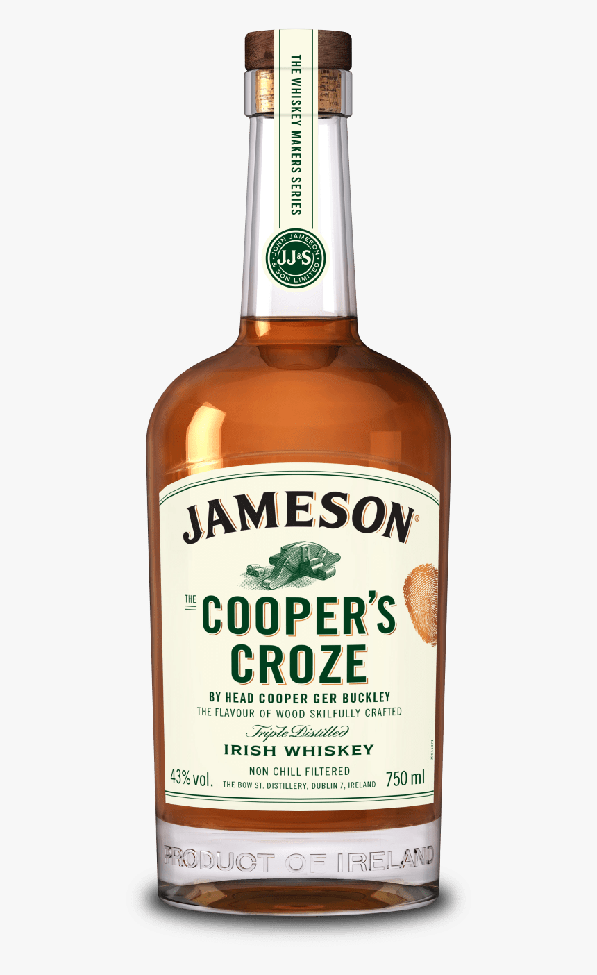 Coopers Croze Bottle Image 750ml - Jameson Cooper Croze Whiskey, HD Png Download