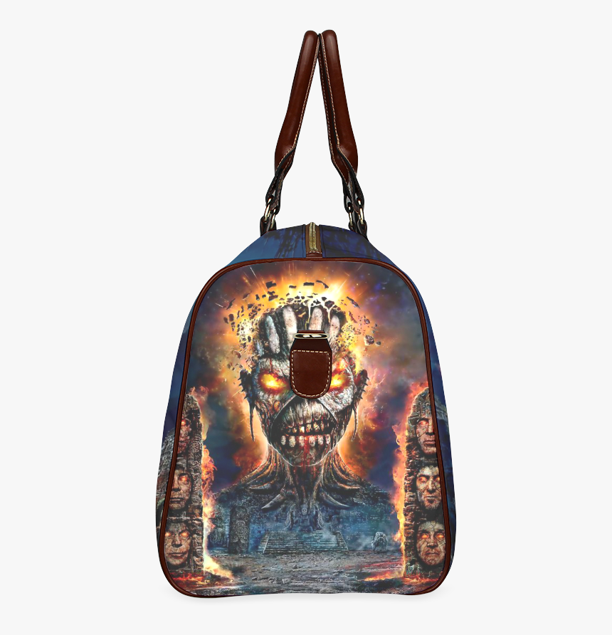 Psylocke Waterproof Travel Handbag With Iron Maiden - Iron Maiden Wallpaper Eddie, HD Png Download