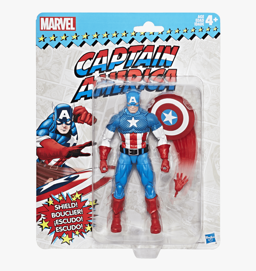 Marvel Legends Captain America Figure, HD Png Download