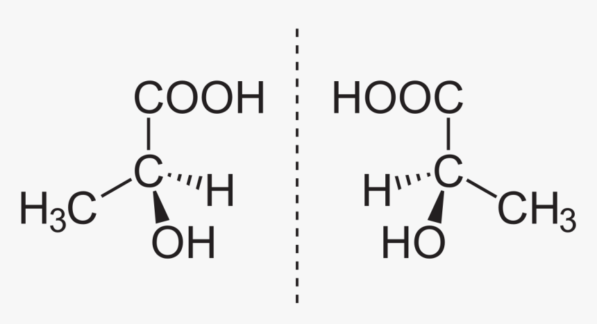 Lactic Acid Enantiomers, HD Png Download