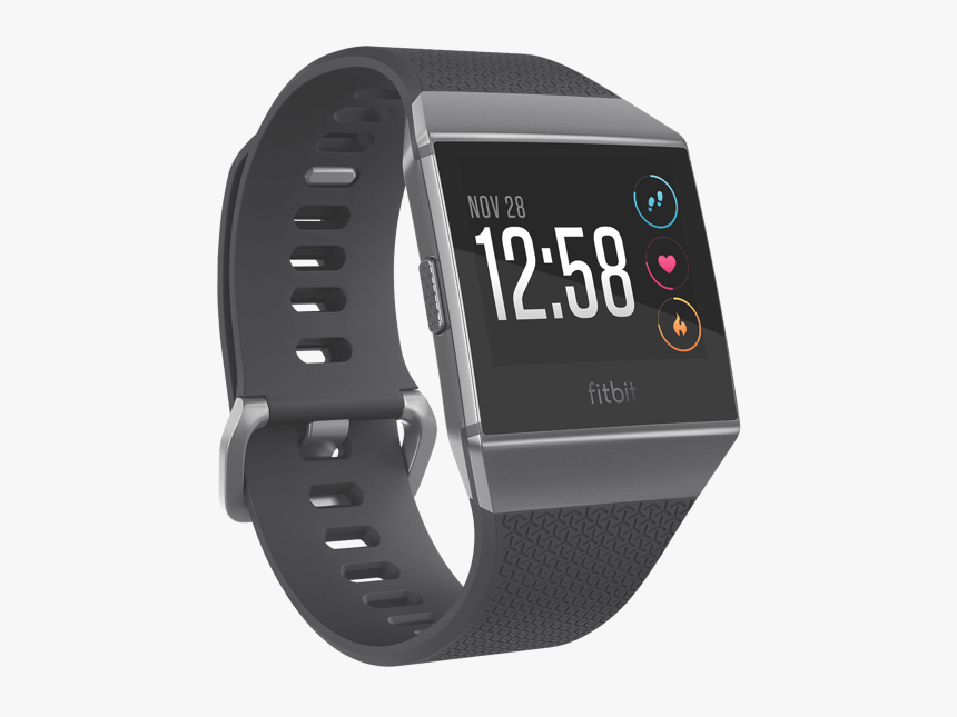 Fitbit Ionic Smoke Gray, HD Png Download