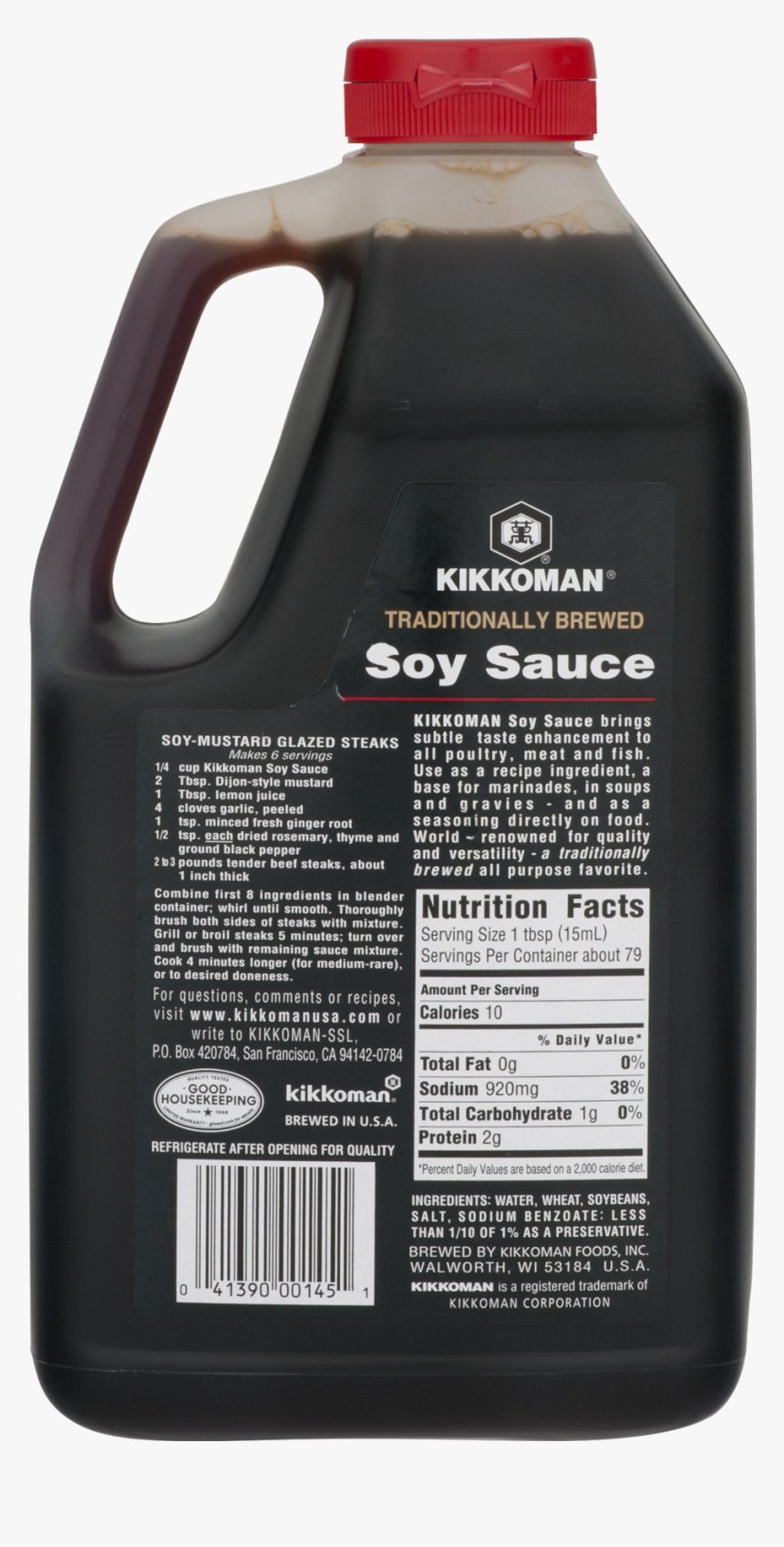 5 Gallon Tamari Soy Sauce , Png Download - Bottle, Transparent Png