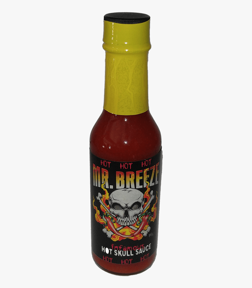 Hot Sauce Bottle Png - Hot Sauce Skull Bottle, Transparent Png