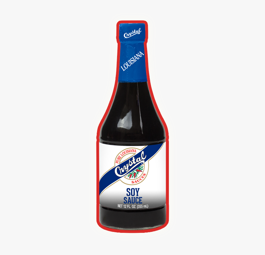 Crystal Soy Sauce - Glass Bottle, HD Png Download