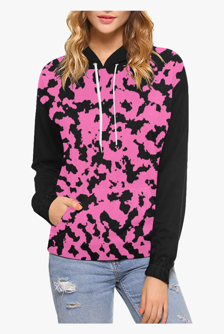 Women S Pink Camo Country Girl Hoodie - Indigenous Hoodies, HD Png ...