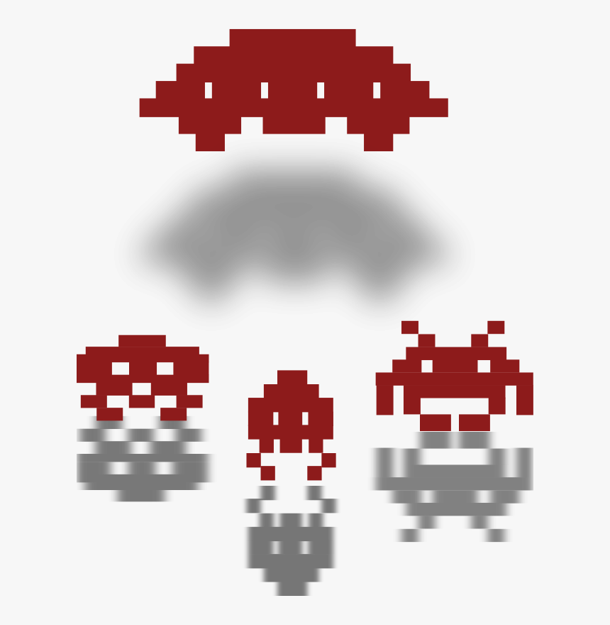 Transparent Space Invaders Clipart - Space Invaders, HD Png Download