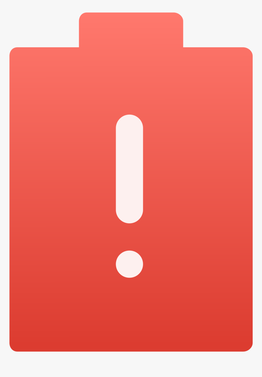 Battery Low Png - Battery Low Symbol Png, Transparent Png