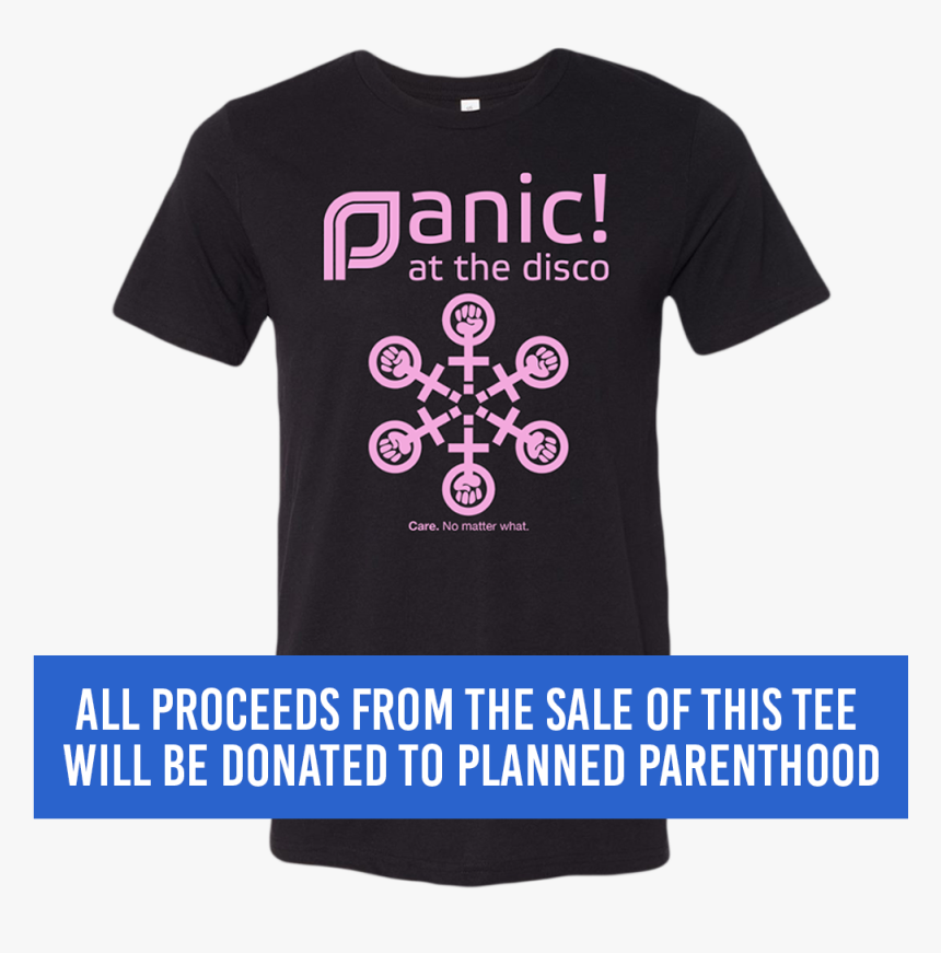 Panic At The Disco X Planned Parenthood Benefit Tee - Emily Wants To Play, HD Png Download