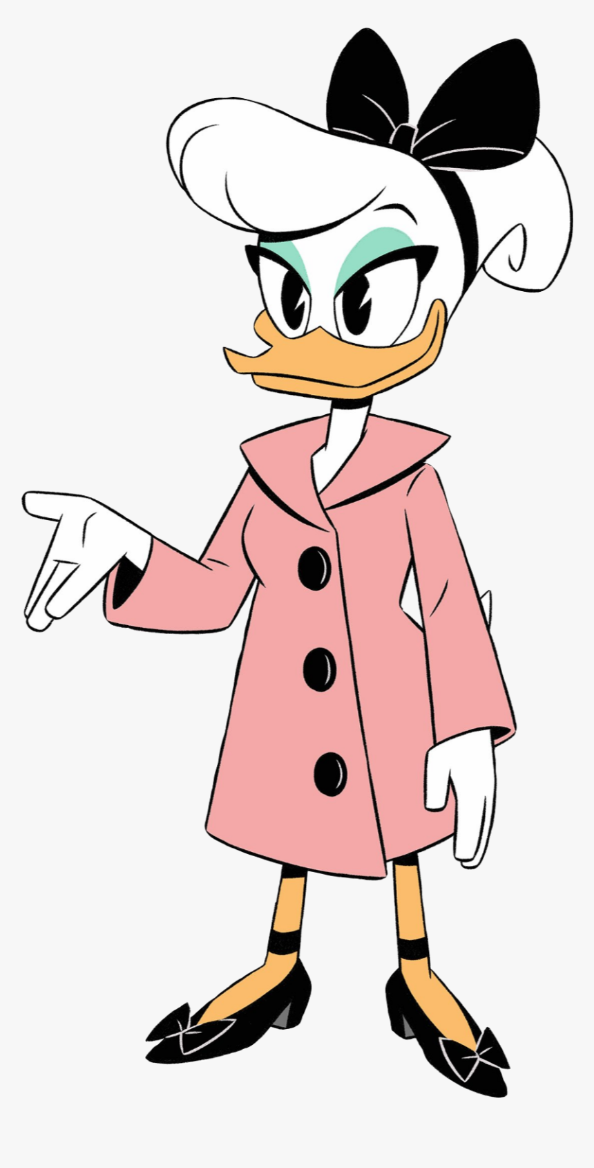 Daisy Duck In Ducktales Reboot - Daisy Duck Ducktales 2017, HD Png Download