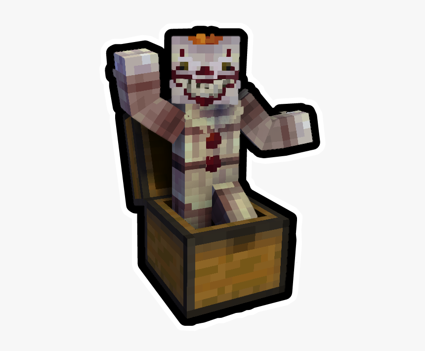 #pennywise #pennywise2019 #it #surprise #chest #minecraft - Toy, HD Png Download