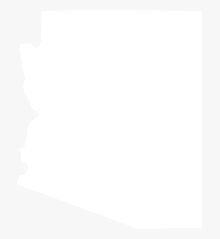 Arizona State Outline Png, Transparent Png