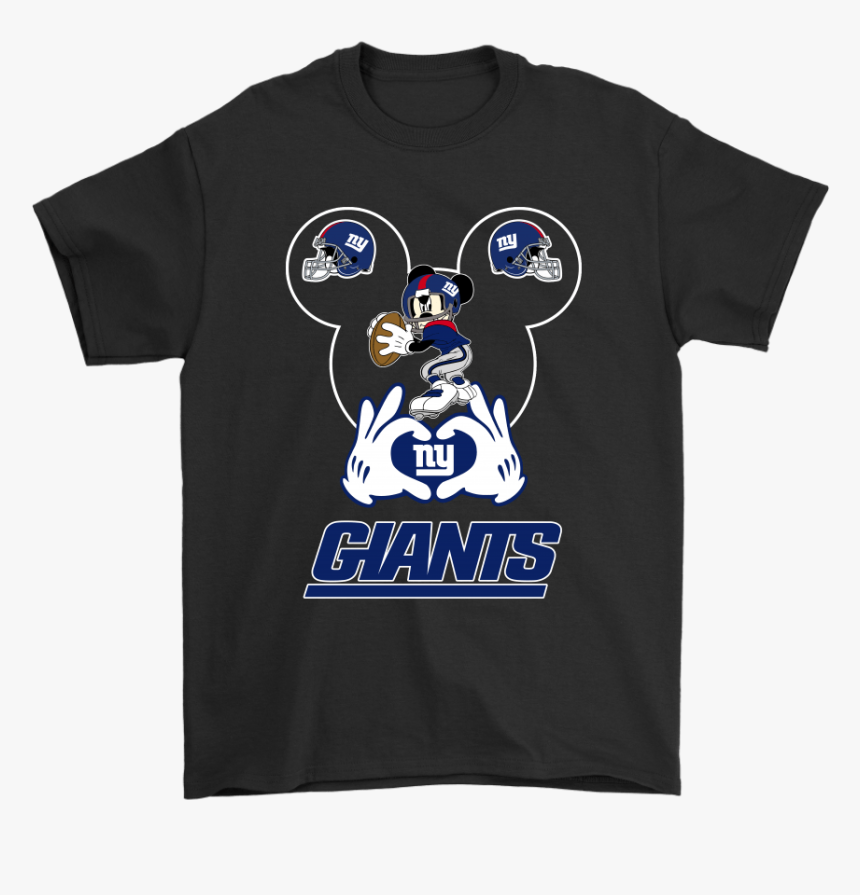 I Love The Giants Mickey Mouse New York Giants Shirts - San Francisco Mickey T Shirts, HD Png Download