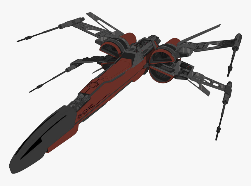 Premium Eras Canon - X Wing Drone Star Wars Resistance, HD Png Download