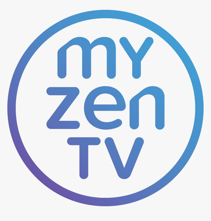 Myzen Tv Logo - My Zen Logo, HD Png Download