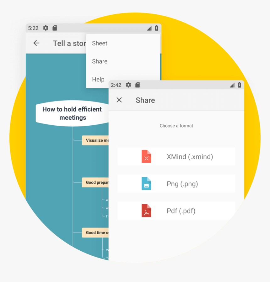 Pdf To Png Android - Circle, Transparent Png