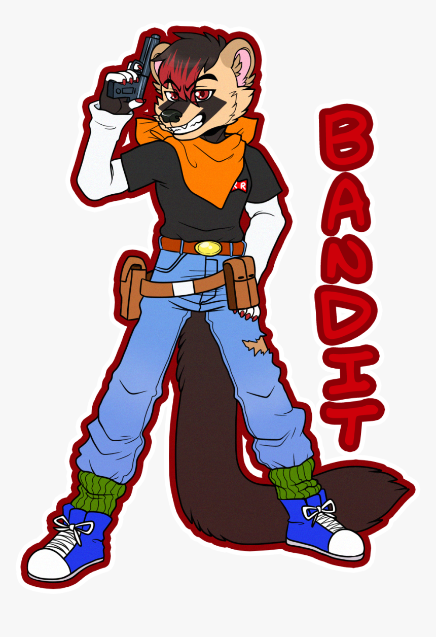 Android 17 - - Bandit - Cartoon, HD Png Download