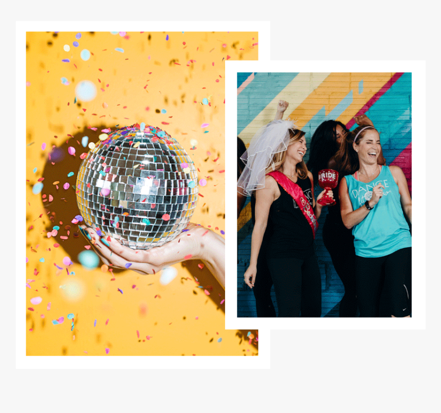 Kansas City Party Ideas - Confetti And Disco Ball, HD Png Download