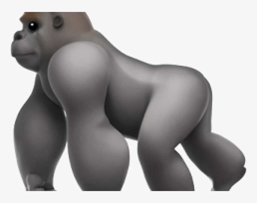 The Face Palm And ‘harambe’ Emojis Will Be Seen On - Emoji Gorilla, HD Png Download