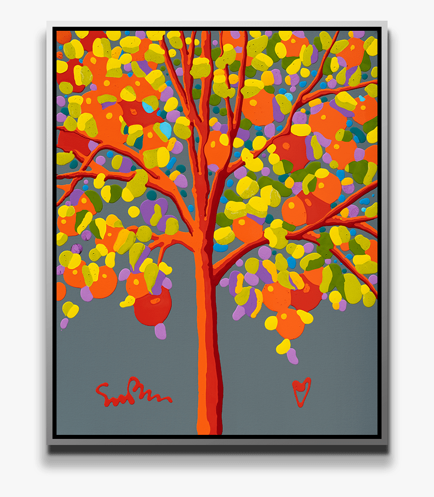 The Orange Tree - Painting, HD Png Download